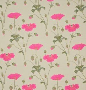 SANDERSON PERSIAN POPPY FABRIC